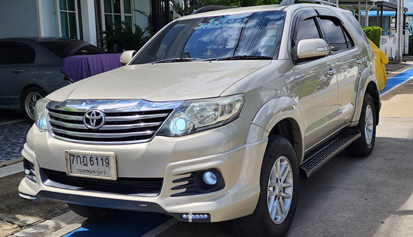 Fortuner or similar (4 passengers)